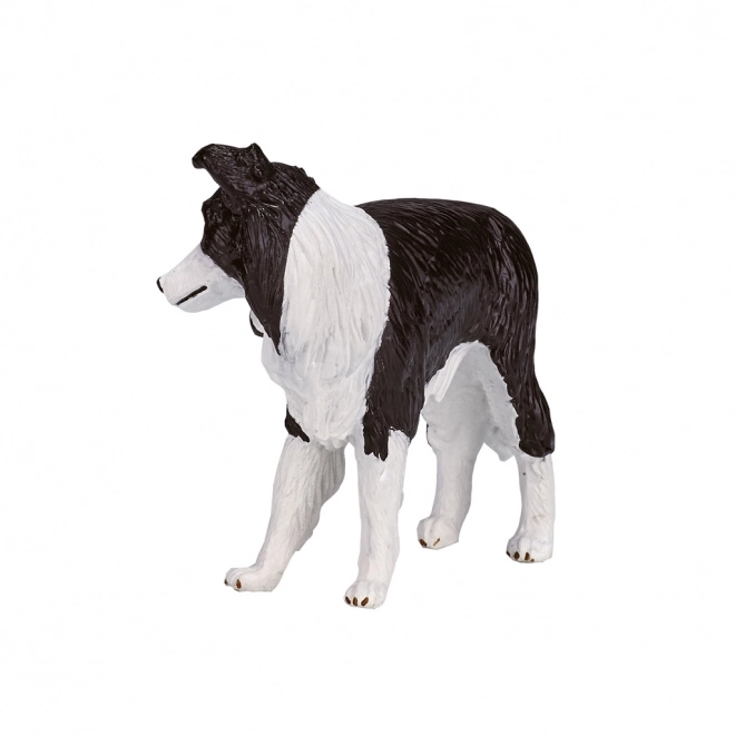 Realistische Border Collie Figur