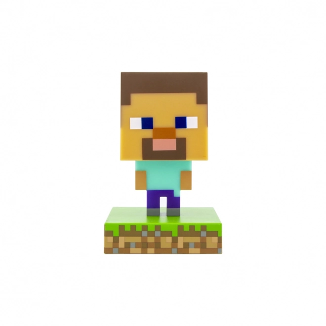 Minecraft Steve-Icon-Lampe