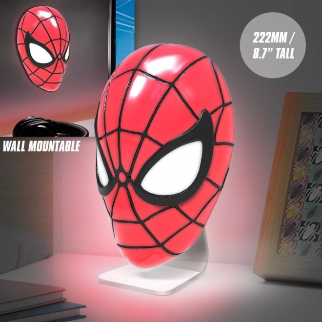 Spiderman Maske Licht