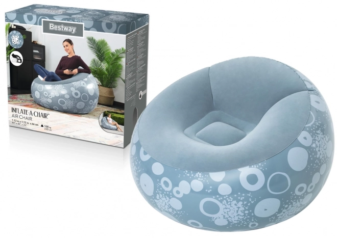 Aufblasbarer blauer Sessel Bestway