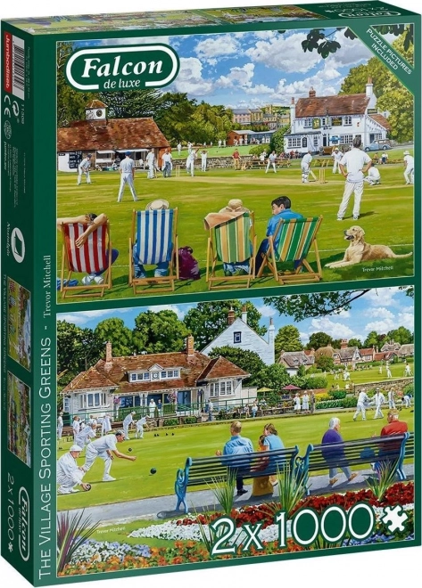 Puzzle FALCON Outdoorsportarten 2×1000 Teile