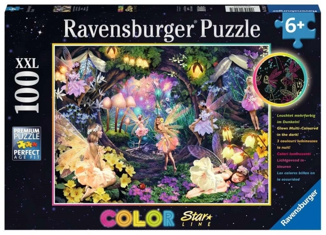 Ravensburger Leuchtendes Puzzle Feenwald XXL 100 Teile