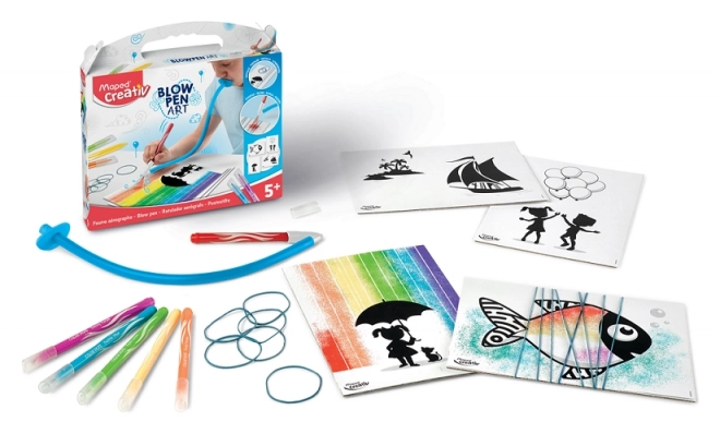 Maped Blowpen String'Art Set