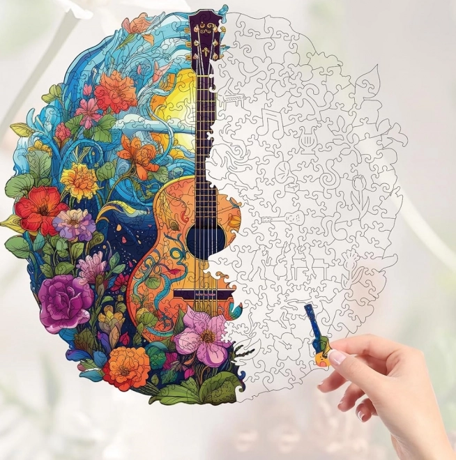 Holzpuzzle Gitarre 200 Teile