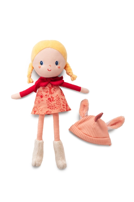 Kuschelweiche und sichere Puppe Lena