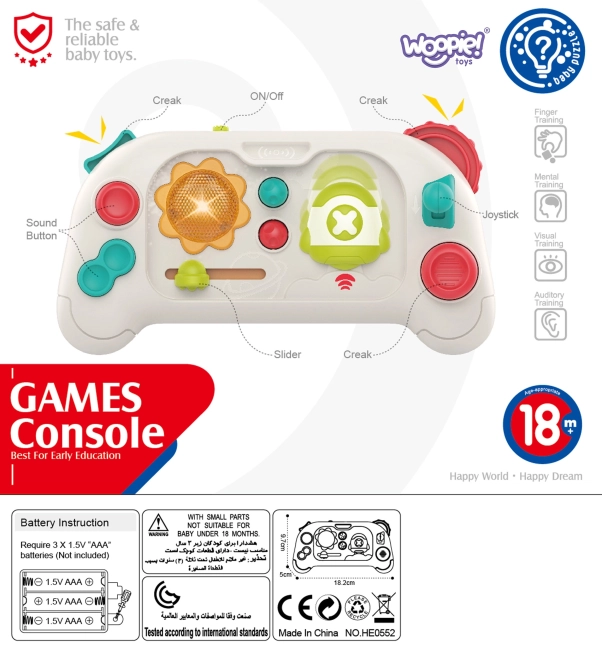 Woopie Baby Interaktives Sensorik-Spielpad