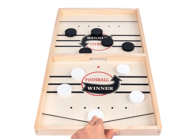 Katapult Tisch-Hockeyspiel aus Holz