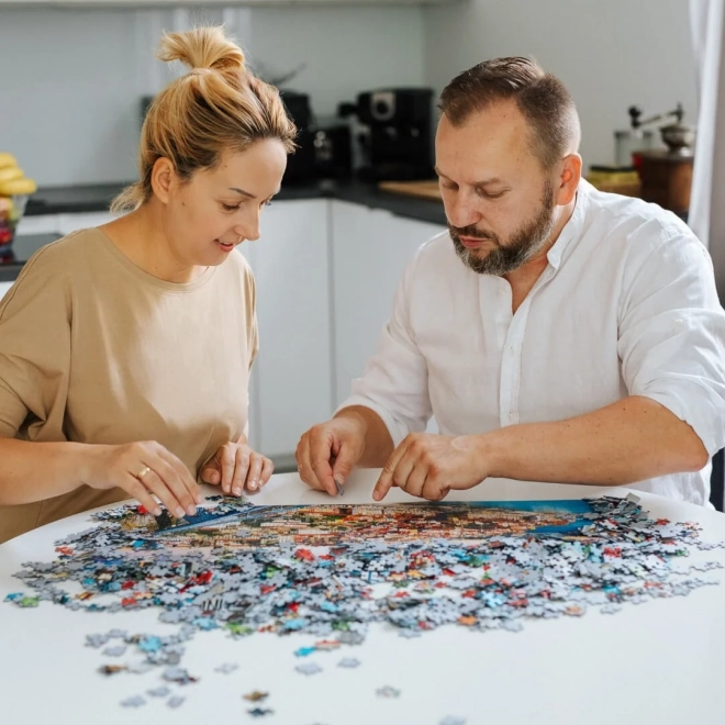 Puzzle Miasteczko Oia Santorini 1000 Teile