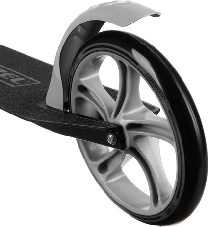 Faltbarer City-Roller für Kinder mit großen Rädern (200 mm) – grau