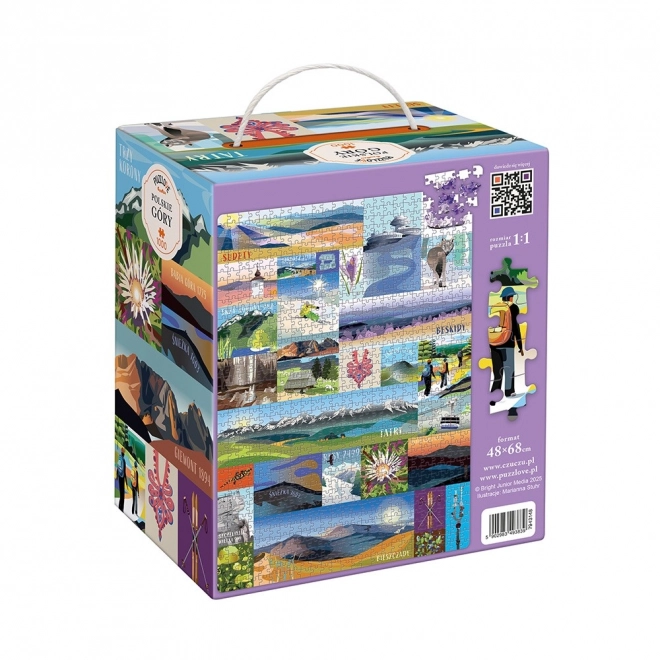 Puzzle Puzzlove Polnische Berge 1000 Teile