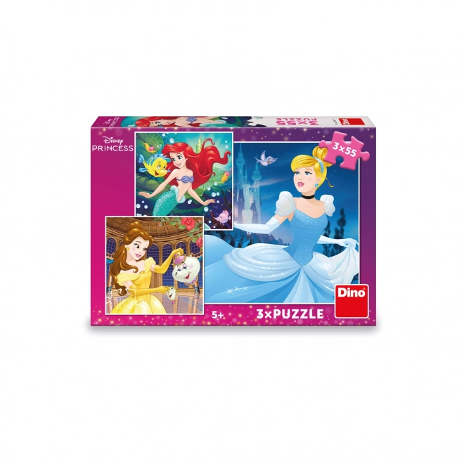 Fröhliche Prinzessinnen Puzzle Set