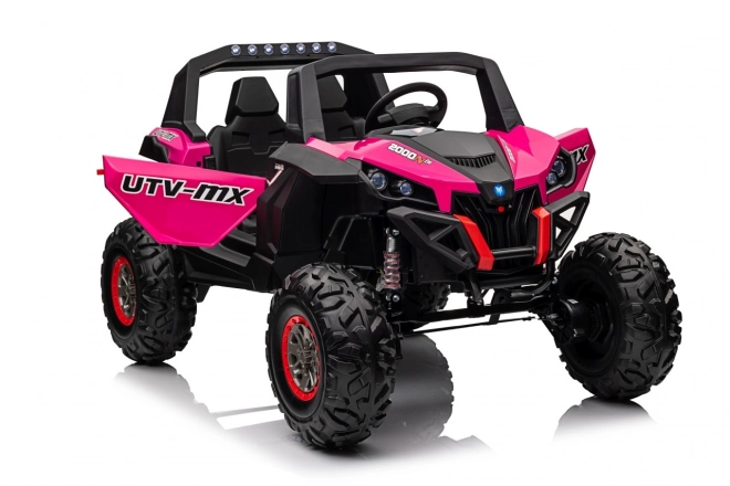 Kinder-Geländefahrzeug UTV-MX pink