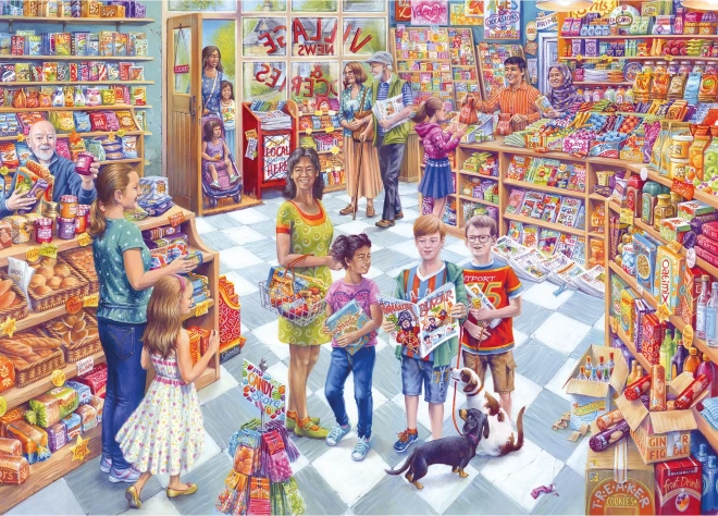 Gibsons Puzzle Nachrichten aus dem Dorf 1000 Teile