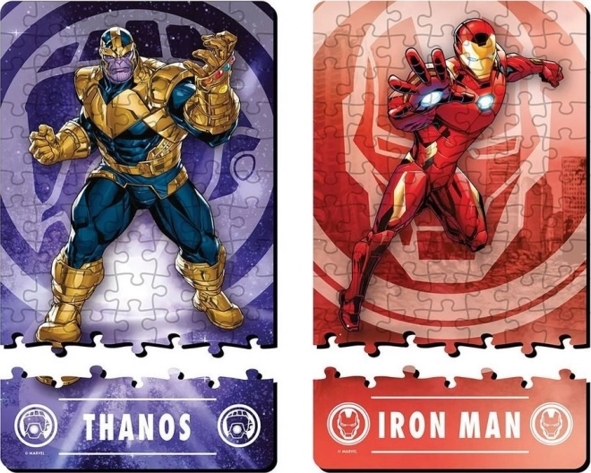 Puzzle-Duell Marvel Avengers: Thanos vs. Iron Man