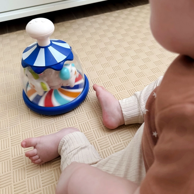 Bunter Kreisel mit Pferdchen von Woopie