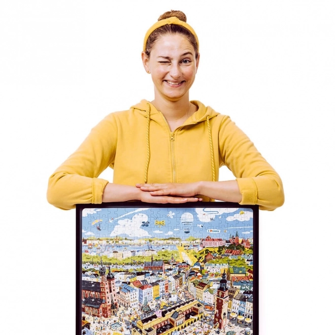 Stadt Krakau Puzzle 500 Teile von Puzzlove