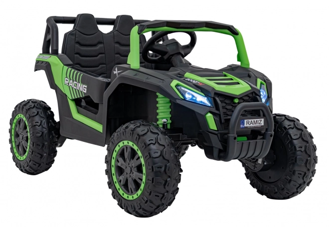 Elektrisches Kinderauto Buggy UTV 2000M Racing Grün