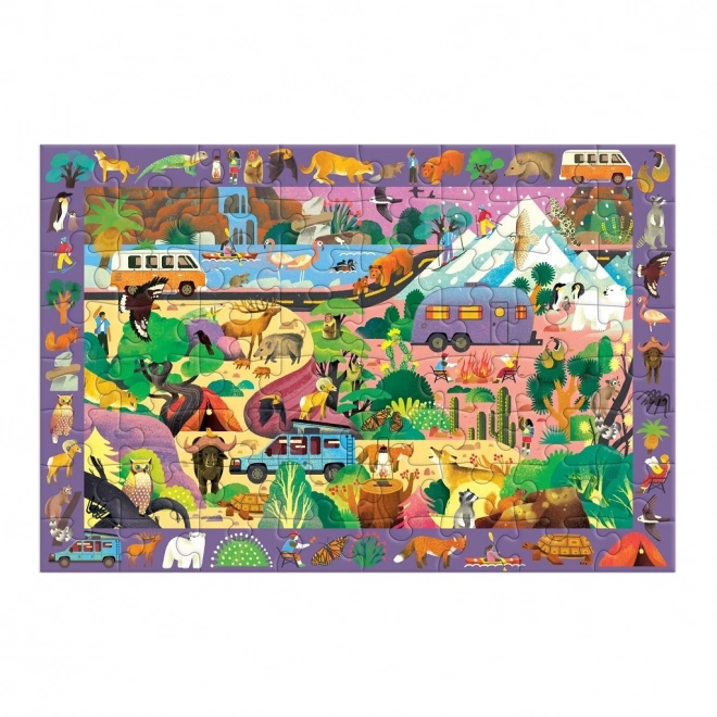 Mudpuppy Puzzle Natur Entdecken 64 Teile