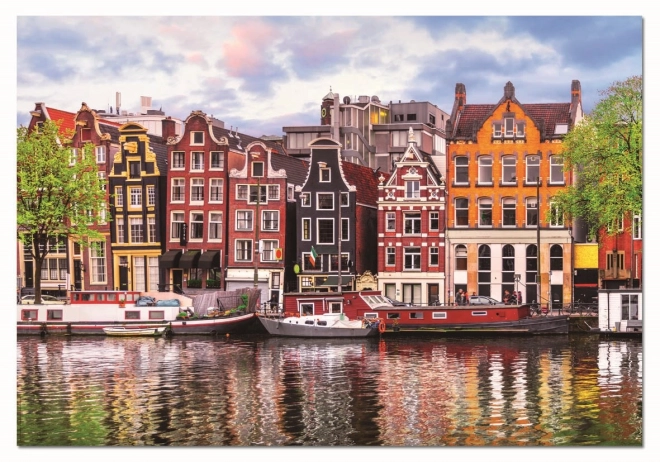 EDUCA Puzzle Tanzende Häuser, Amsterdam 1000 Teile