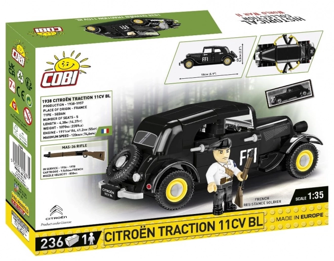 Cobi Citroën Traction 11CV Modellbausatz