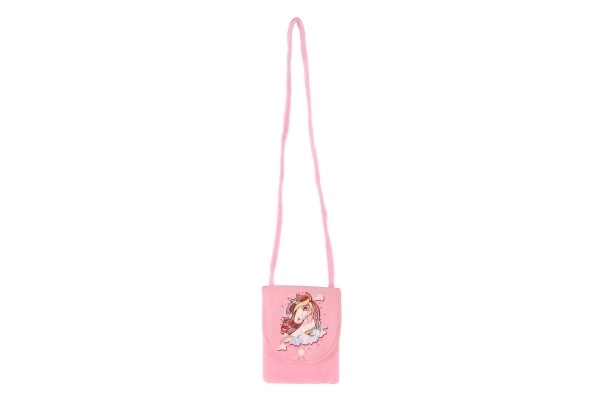 Magische Einhorn Tasche aus Stoff und Plüsch