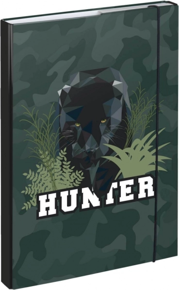 Hüllen für Schulhefte A4 mit Panther-Motiv