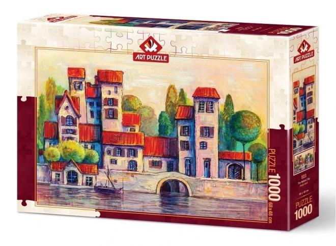 Puzzlespiel Natürliches Stadt 1000 Teile