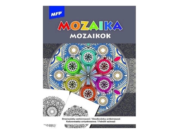Stressabbau Malbuch Mosaik
