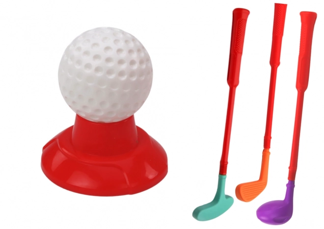 Golfspielset für Kinder mit Trolly