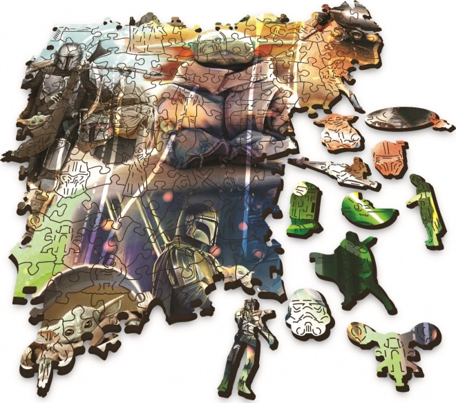 Holzpuzzle TREFL The Mandalorian: Geheimnisvoller Grogu