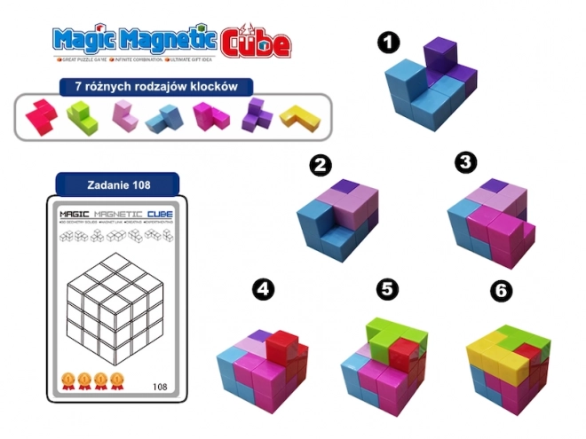 Magnetische Bausteine Magic Magnetic Cubes