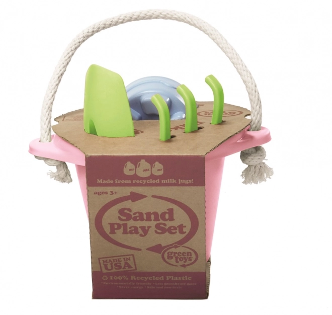 Rosa Spielset für Sand von Green Toys