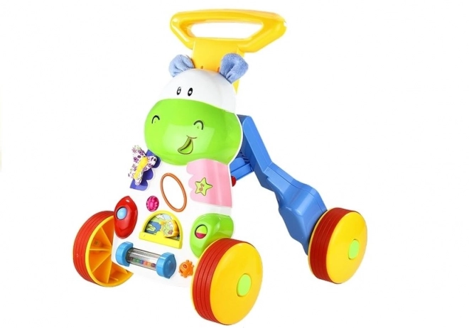 Interaktiver Kinderlauflernwagen Hippo mit Spiegel