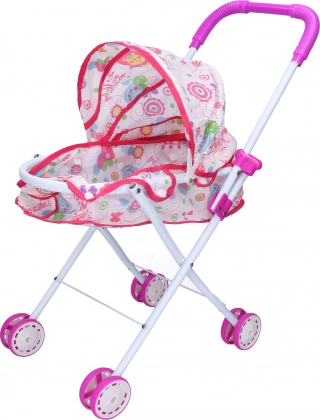 Tiefer Puppenwagen 48 × 28 × 54 cm