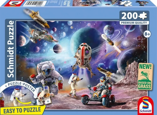 Puzzle Weltraummission 200 Teile