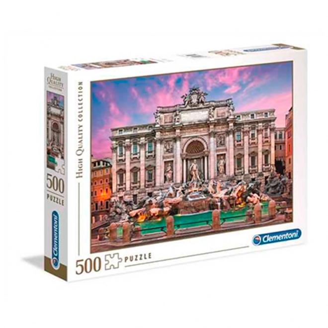 Clementoni Puzzle Trevi-Brunnen Italien 500 Teile