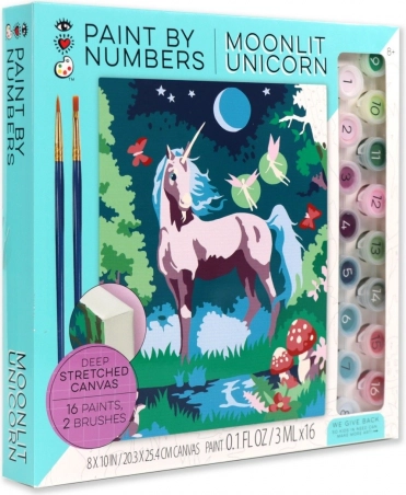 Malen nach Zahlen Einhorn