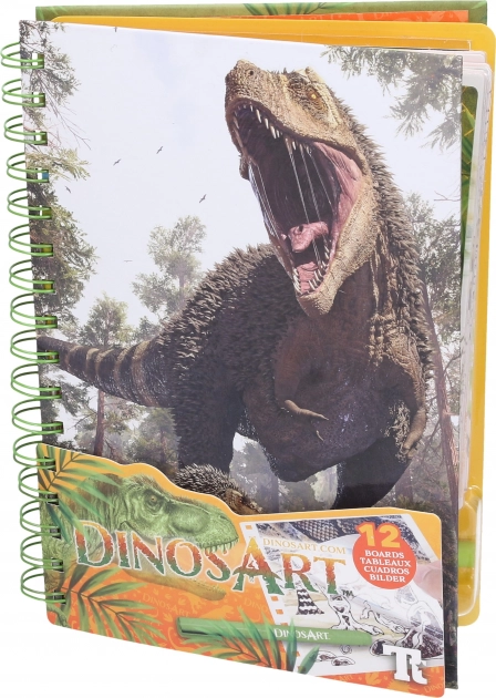 Folien-Malbilder Dinosaurier DinosArt