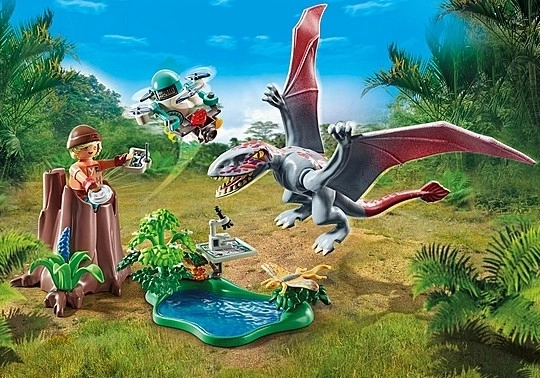 Forschungsstation für Dimorphodon-Dinosaurier von PLAYMOBIL