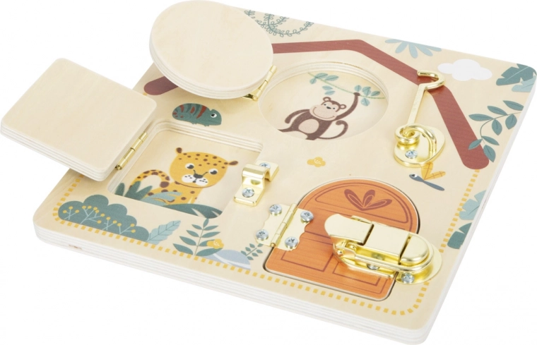 Verspieltes Safari-Motiv mit Tieren