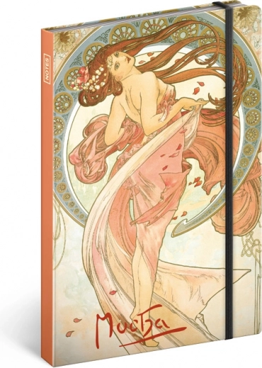 Künstlerisches Design von Alfons Mucha