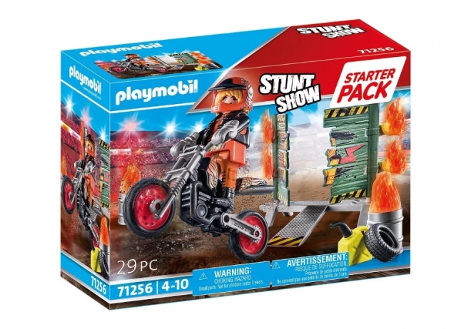 Stunt Show Starterpack mit Feuerwand-Figur von PLAYMOBIL