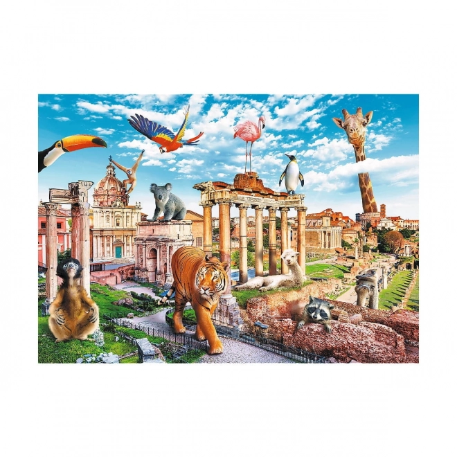 Puzzle 1000 Teile - ART COLLECTION - Wildes Rom