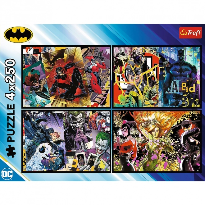 Batman-Puzzle 4x250 Teile im Einsatz