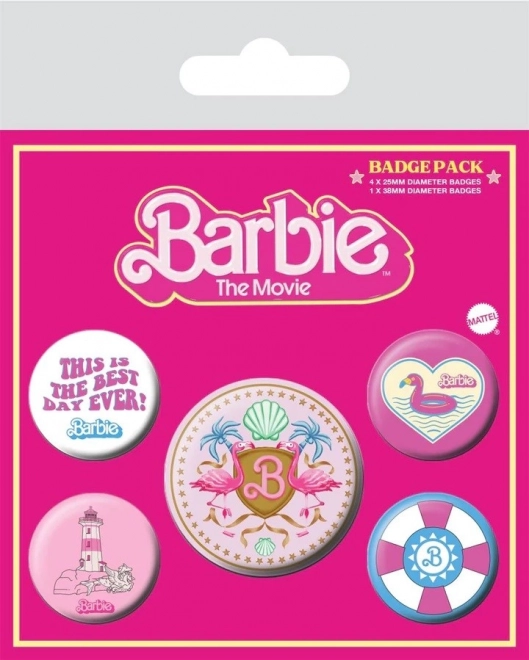 Set Barbie-Abzeichen
