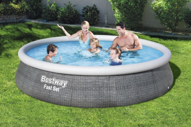 Bestway Kinderpool für den Garten 396 x 84 cm 57376