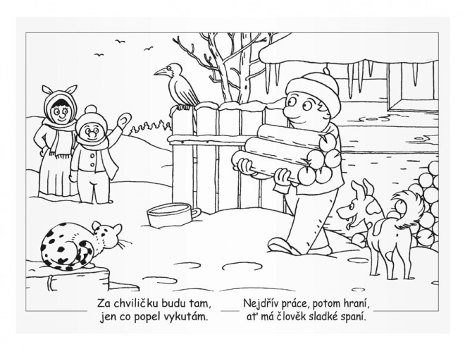 MFP Winter Malbuch für Kinder