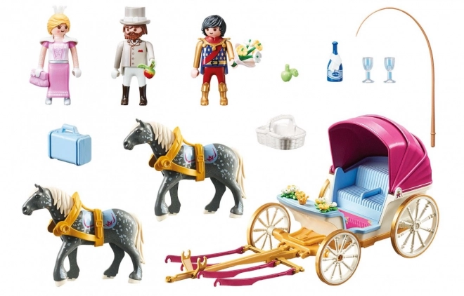 Romantische Kutsche mit Figuren Set - PLAYMOBIL Princess