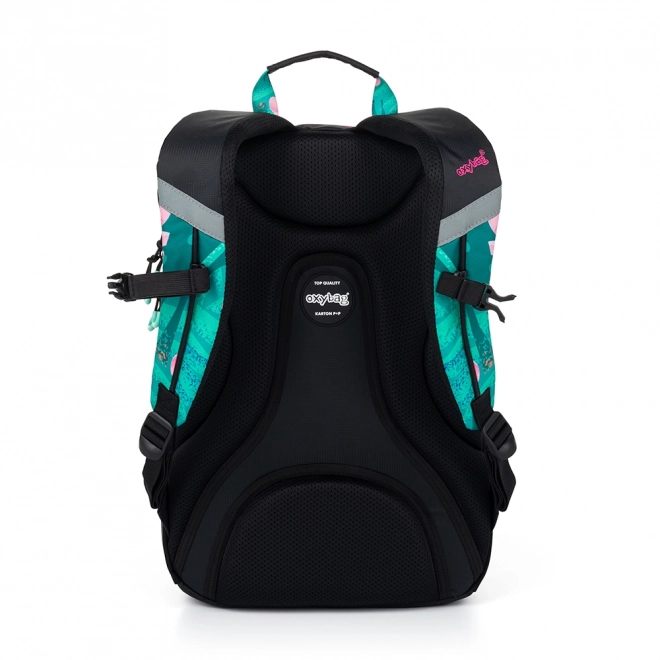 Schulrucksack Set mit Etui OXY Sport Tropic