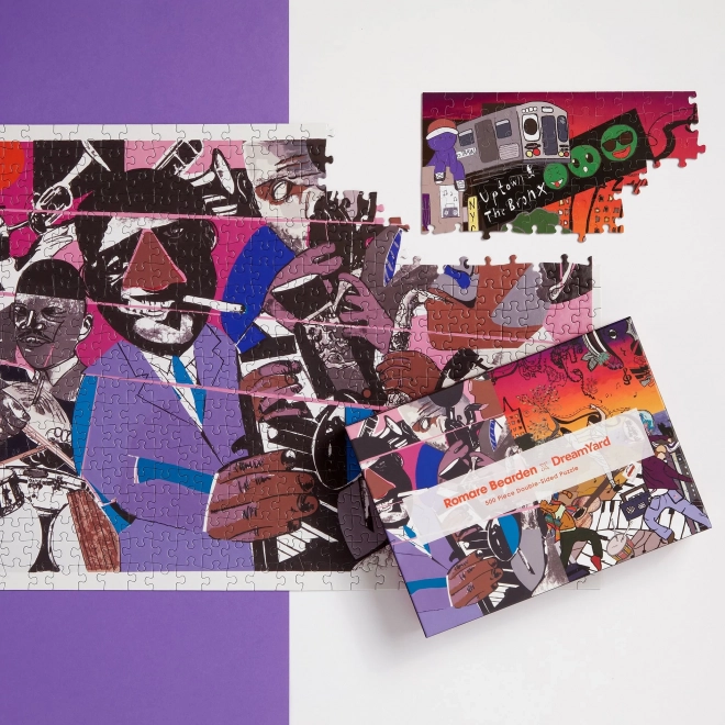 Beidseitiges Puzzle Romare Bearden x DreamYard 500 Teile